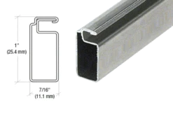 7/16 X 1 Inch Silver Mill Screen Frame