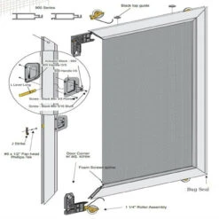 Wholesale Sliding Screen Door - Un-Assembled
