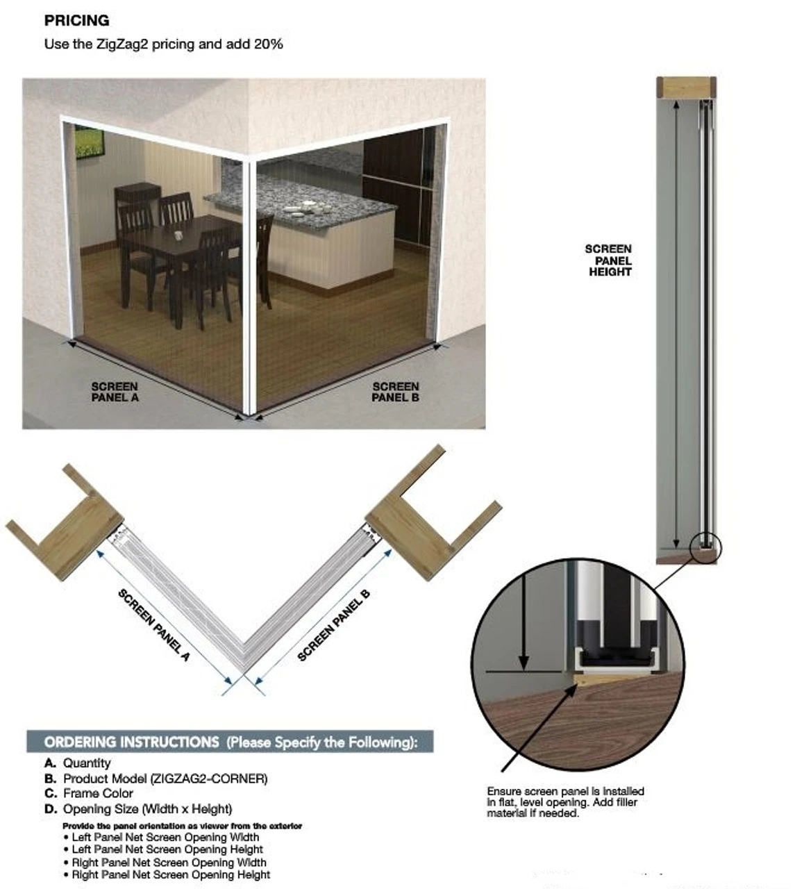 Genius® ZIGZAG TWO Double Panel For Largest Openings - Image 5